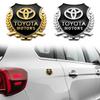 3D Металлическая наклейка-эмблема на багажник автомобиля, значок, декали, украшение для Toyota Chr rav4 Yaris prius avensis Corolla Camry, стайлинг автомобиля