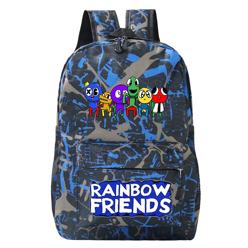 Game Merchandise Cartoon Print Junior High School Student High School Bag Outdoor Leisure Travel Backpack
