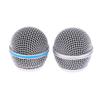 Microphone Replacement Head Steel Sm58 Mesh Handheld Microphone Grill Mesh Head