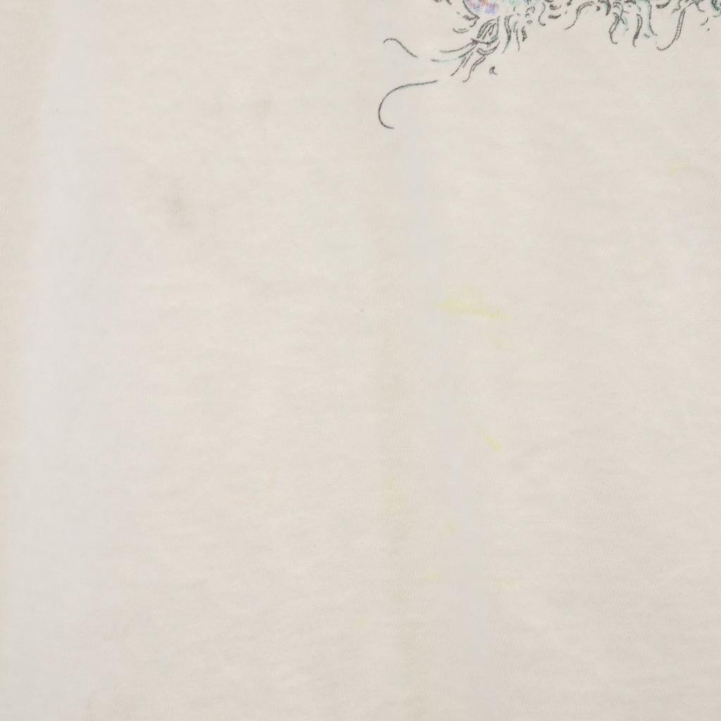 СЕВЕРНЫЙ 90-х годов Старая футболка с коротким рукавом Белая Одинарный шов Мужская Б/у