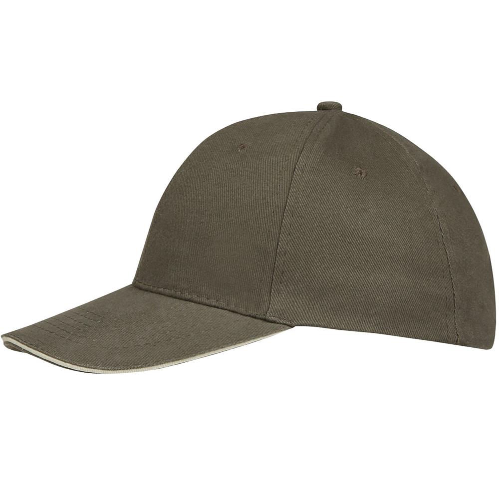 SOLS Unisex Buffalo 6 Panel Baseball Cap