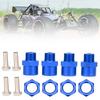 RC Car 12mm To 17mm Wheel Hex Conversion Adapter Accessories for Sakura D4 HSP 94123 110 CarBlue