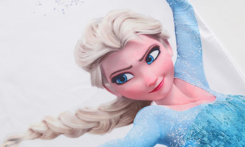 Пижама SUNKIDS Frozen для верха и низа с длинными рукавами, дюймов 130, мягкая на ощупь, детская одежда, для подростков, комплект и брюки, 35,4 - 59,4 (90