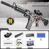 Electric M416 Auto Soft Bullet Toy Gun - Sniper Simulation for Kids Birthday Gift - AK47 Style Rifle