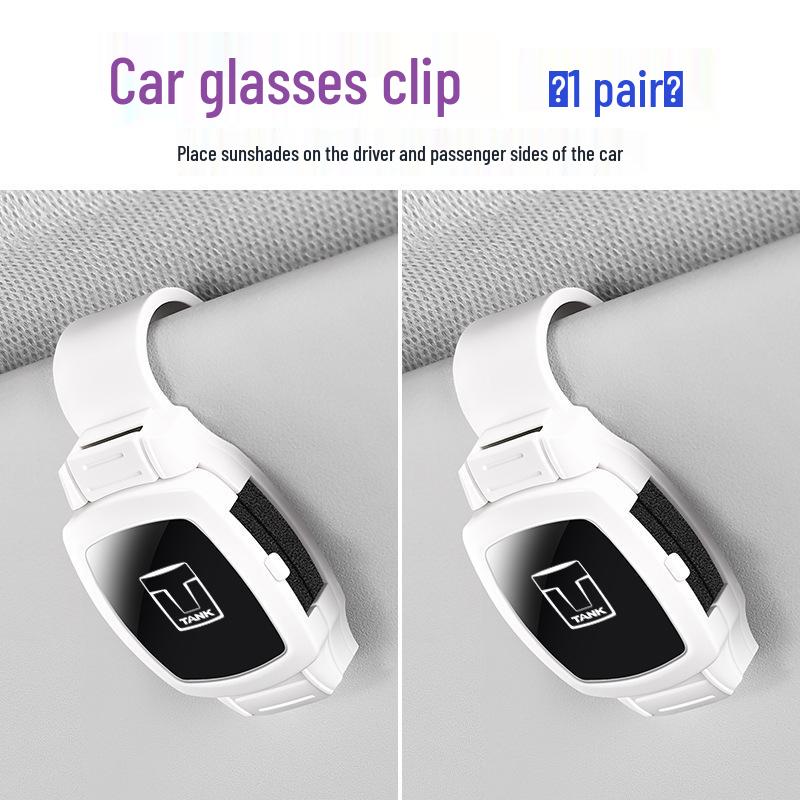 Multi-functional Car Sun Visor Glasses Clip for Tank 500/300/700/800/400