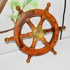 30.48 Cm To 60.96 Cm Nautical Wooden Captain Ship Boat Wheel Ship Boat Steering Wheel Pirate Ship's Wheel Christmas Décor