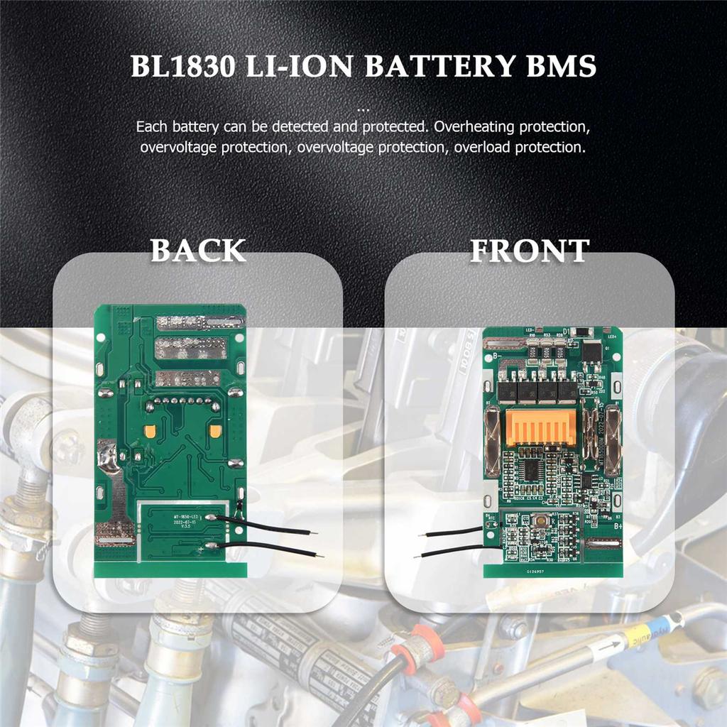 AA58 BL1830 Литий-ионный аккумулятор Плата BMS PCB Плата защиты от заряда для электроинструментов Makita 18V BL1815 BL1860 LXT400 Bl1850