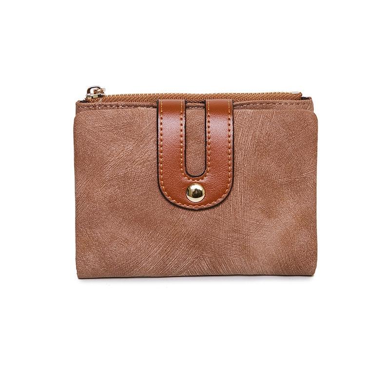 IELGY Women's Korean Style Short Wallet Simple Fashion All Match