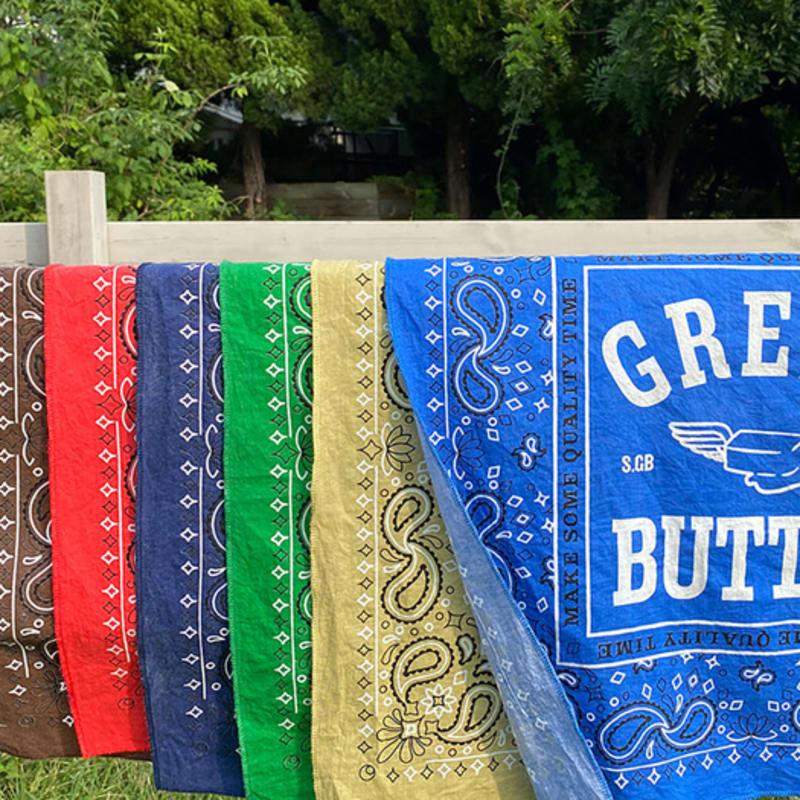 GREENBUTTER Бандана Крыло Бабочки (зеленый)