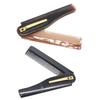 Men Folding Pocket Clip Plastic Portable Head Beard Combs Bussiness Trip Travel Lightweight Comb