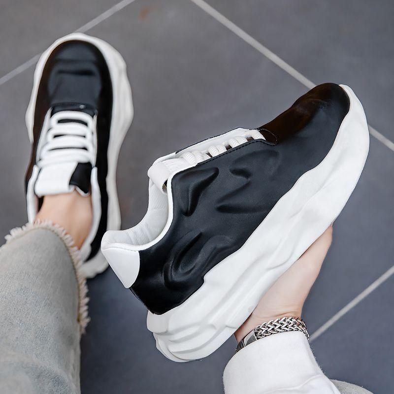 2024 весенние новые сотни пар поп-ботинок, мужские кроссовки на толстой подошве, повседневная обувь, мужская обувь, модная трендовая обувь