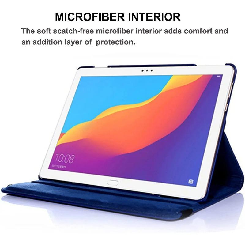 Вращающийся на 360 градусов чехол для Huawei Mediapad T5 10,1 AGS2-W09/W19 AGS2-L09/L03, чехол для планшета T3 9,6 M5 Lite 10 M6 10,8 дюйма, чехол-подставка