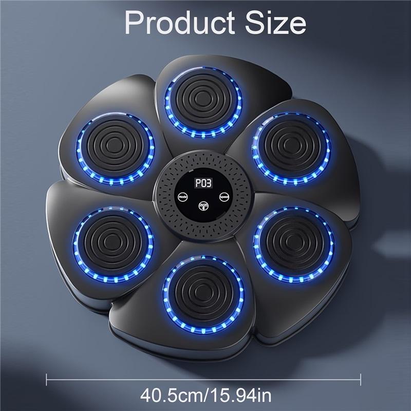 Музыкальный боксёрский автомат, интеллектуальная музыкальная игра в бокс, настенное домашнее фитнес-оборудование, оснащенное боксерскими перчатками