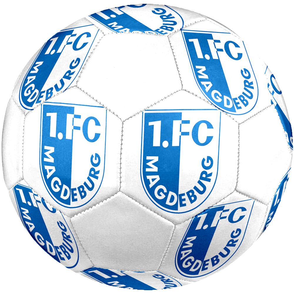 Футбольный мяч FC Magdeburg, разноцветный, подходит для всех возрастов, сшит на машине, материал ПВХ, соревновательного уровня, прочный и с высоким отскоком