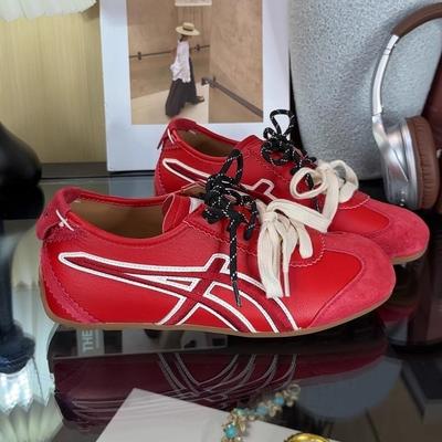 Туфли для моральной подготовки в балетном стиле женские 2025 весна новая мягкая подошва универсальная конфетная кожа обувь Forrest Gump повседневная спортивная обувь