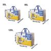 Foldable Quilt Storage Bag with Handle Wardrobe Sorting Storage Cases Closet Storage Box  for Home