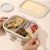 Wheat Straw Food Box With Soup Bowl For Student Lunches And Office Meal Prep