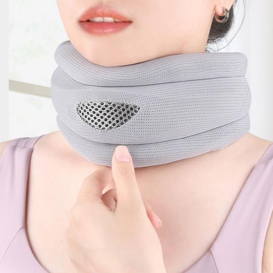 Мягкий пенный шейный бандаж для облегчения боли и поддержки, регулируемый шейный воротник, защита шеи, обертывание для женщин, мужчин, для снятия давления на позвоночник