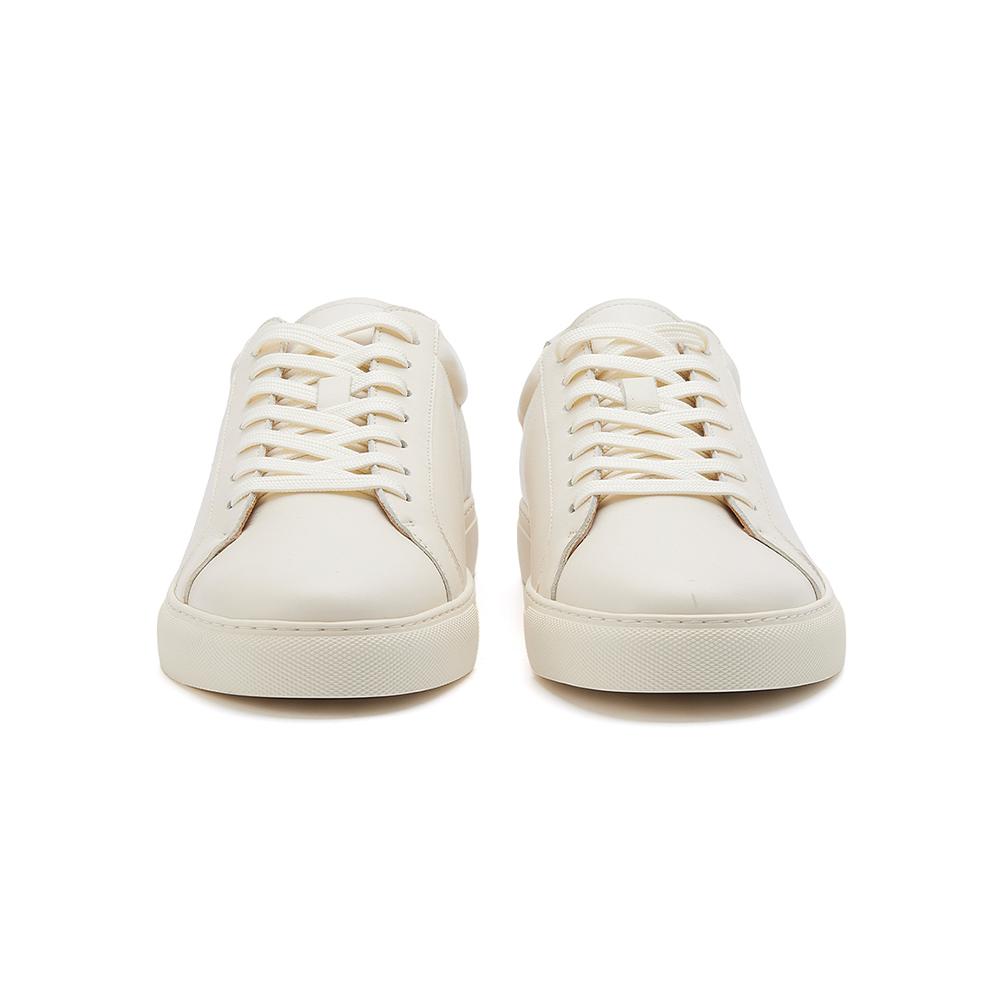 Мода Новое поступление Стиль ходьбы Скейтбординга Высококачественная коровья кожа Мужские туфли-лоферы Белые Прочные Натуральная кожа Повседневные кроссовки