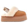 UGG Женские тапочки Funkette Каштановые 1113474-CHE