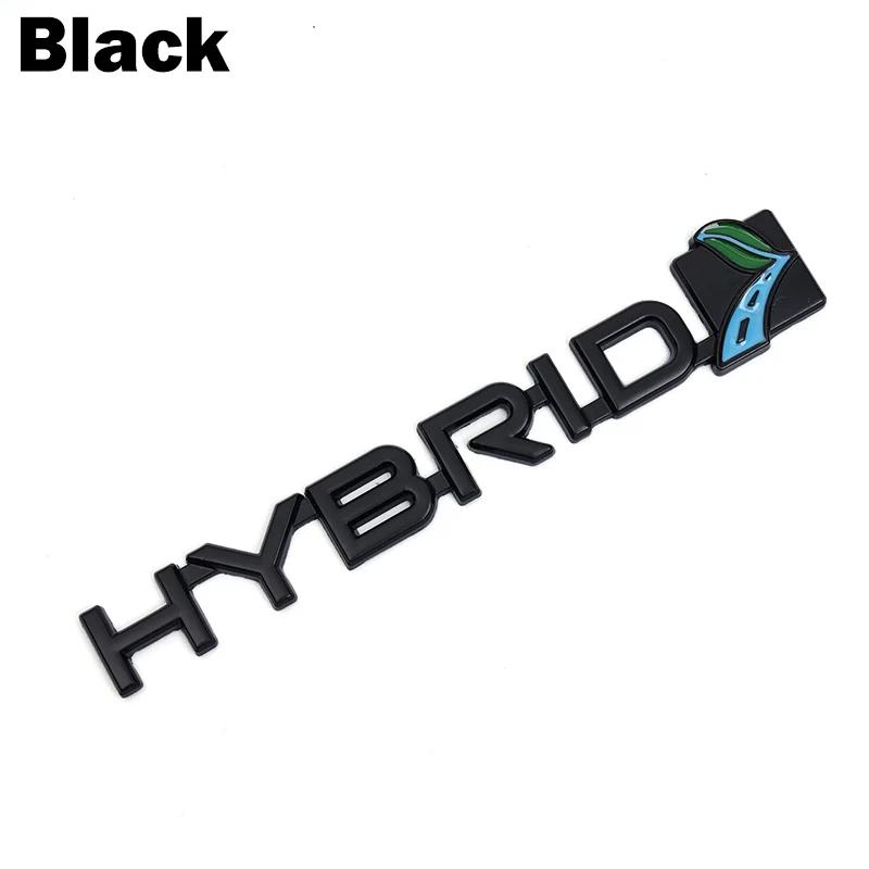 3D Metal HYBRID Car Sticker Emblem Badge for Hybrid Logo Toyota Prius Camry Crown Auris Rav4s Ford S-MAX Fusion Explorer Limited ESB3