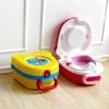 Foldable Travel Potty Seat for Kids, Portable Potty Training Toilet with Cartoon Pattern, Covers for Camping, Car, Outdoor Use