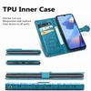 Кожаный защитный чехол-книжка для OPPO A77S A57S A54S Realme C25S C30S C21Y C25Y Vivo V25E V23E V21E Y21S Y20S Y11S Y53S с рисунком кошки и собаки, чехол-бумажник