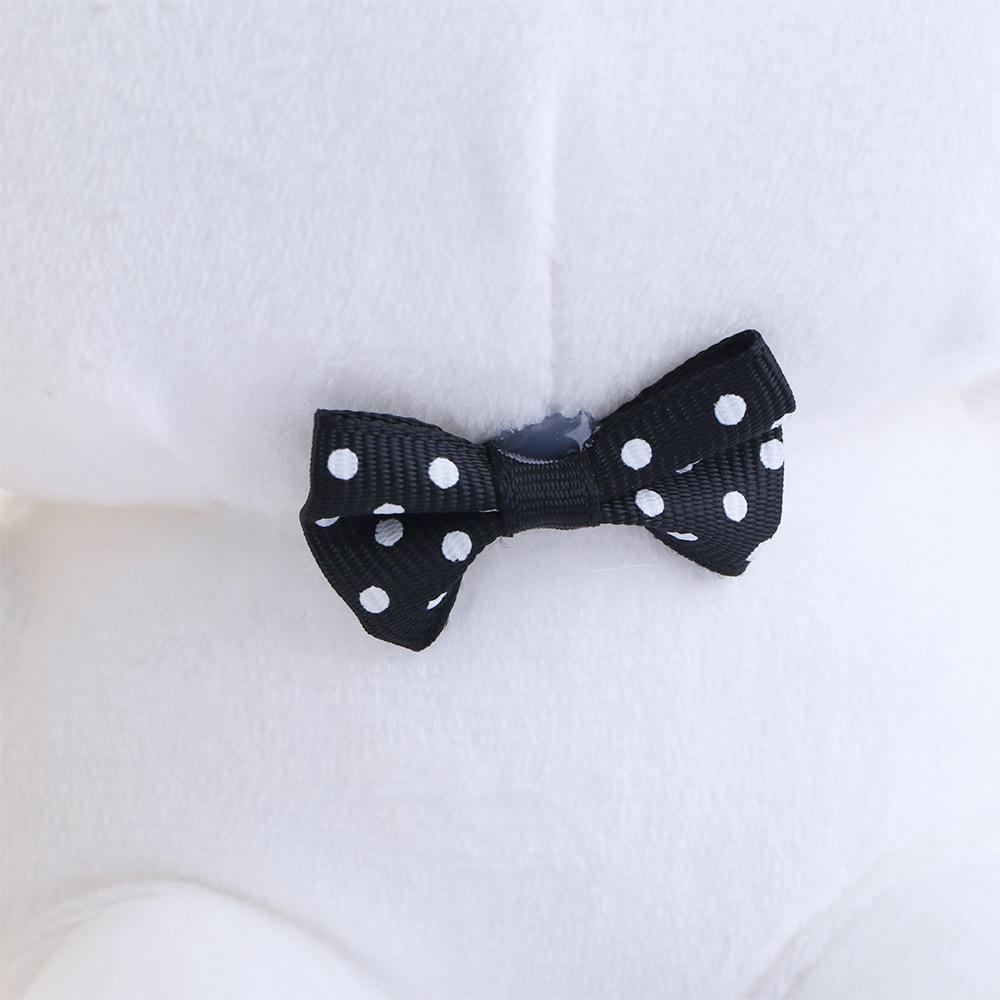 Soft Xmas Gift Toys Stuffed Gift Doll Cushion Stuffed Toys Sofa Pillow Cat with Bow Plush Dolls