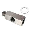 Переходник NPT наружный на внутренний 1/8" на M12x1.25 для датчика давления масла