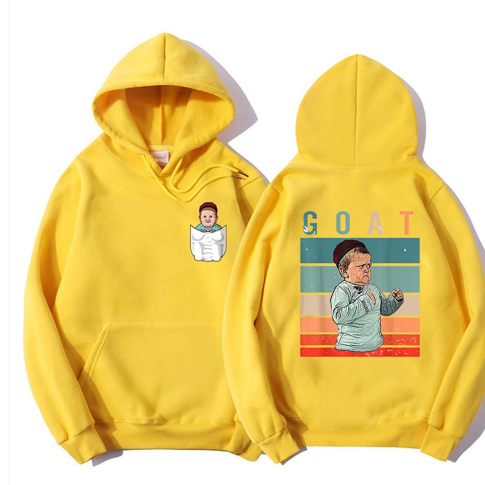 Мини-толстовки Khabib Hasbulla с принтом Kawaii Graphic Print Женская мода Hip Hop Hoodie Hoody Толстовки Пуловеры Унисекс Одежда