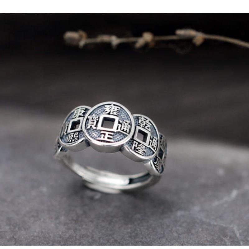 Кольцо Lucky Transfer Five Emperors, унисекс, кольцо со счетами