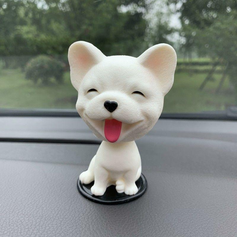 Украшение куклы-собаки с качающейся головой Украшение центральной консоли автомобиля Креативный интерьер автомобиля