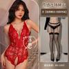 Sexy open lingerie lace temptation hollow low cut hot bed free uniform suit nightclub