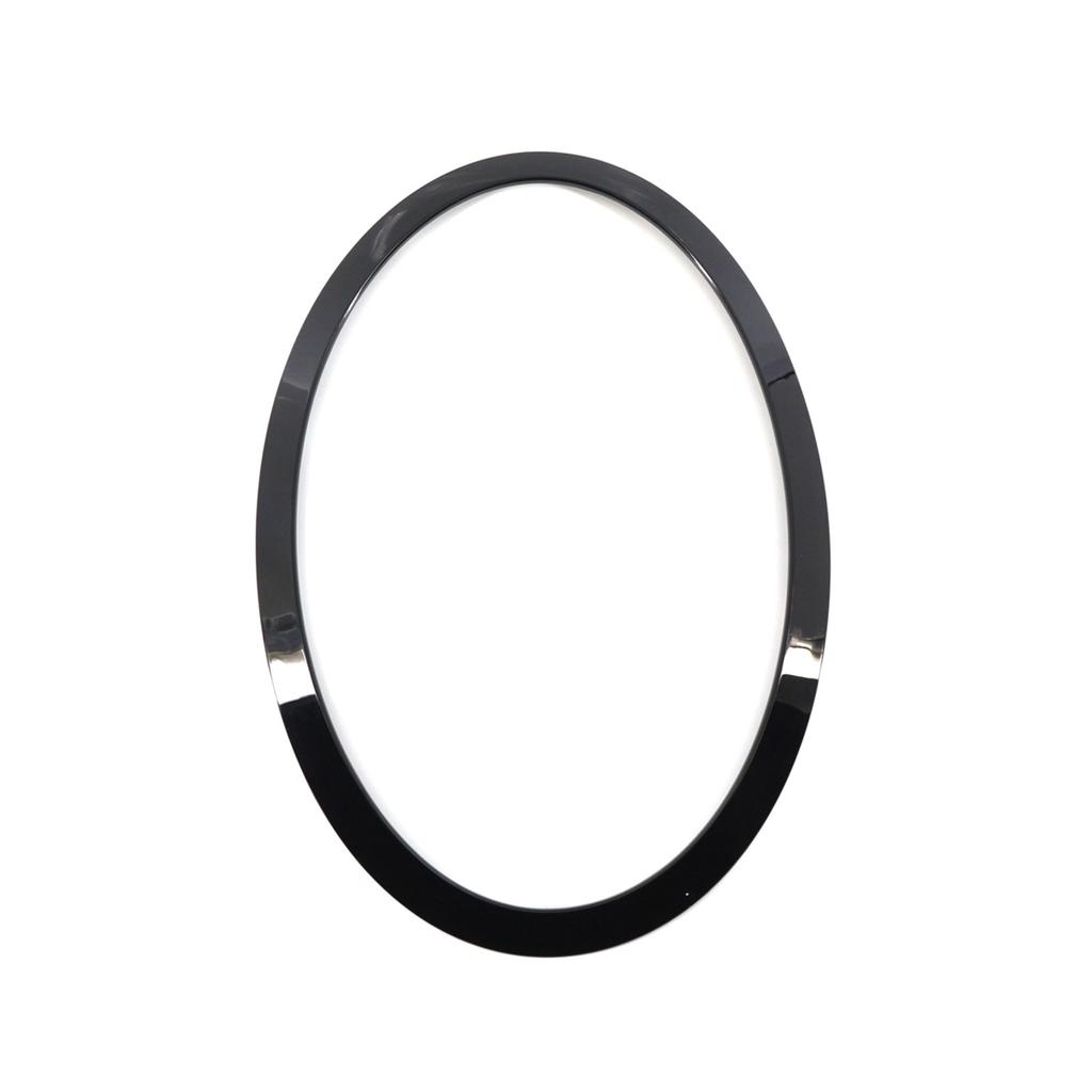 2 шт., черное кольцо для отделки фар для MINI F55 F56 F57 13-17 51712355791 51712355798, комплект из левого и правого декоративных колец