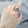 New Ring Female Micro-Moving Bead Opening Adjustable Creative Ring Jewelry