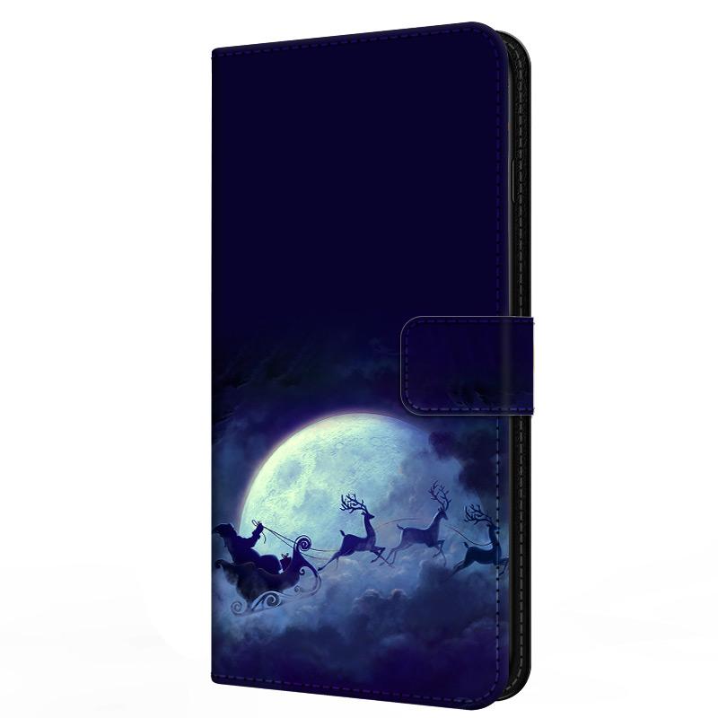 Leather Christmas Covers For Honor 90 Lite Cases Honor90 Pro 5G X9A X8A X7A Honor 70 90pro Magic5 Magic 5 Lite Flip Wallet Coque