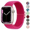 Braided Solo Loop For Apple Watch Ultra Band 40mm 44mm 41mm 38mm 49mm 45mm Elastic Nylon Bracelet iWatch Series 9 8 7 3 Se Strap