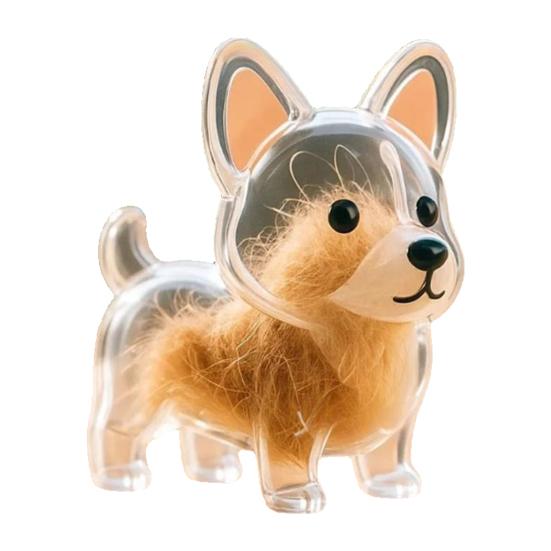 Мемориальный брелок для шерсти питомца, Бутылочка для хранения шерсти питомца, Прозрачная синтетическая смола, Гравированная баночка для памяти о питомце