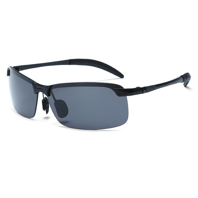 Мужские солнцезащитные очки 3043 с изменяющими цвет поляризованными линзами - зрение днем и ночью для вождения и рыбалки
