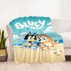 Bluey Adventure Blanket Soft & Cozy Throw For Sofa Couch Office Bed Picnics All-Season Use Modern Unique Gift for Family and Friends Y23