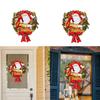 Santa Claus Christmas Wall Stickers PVC Wall Decals Mural Cartoon Window Decals  Door Decoration