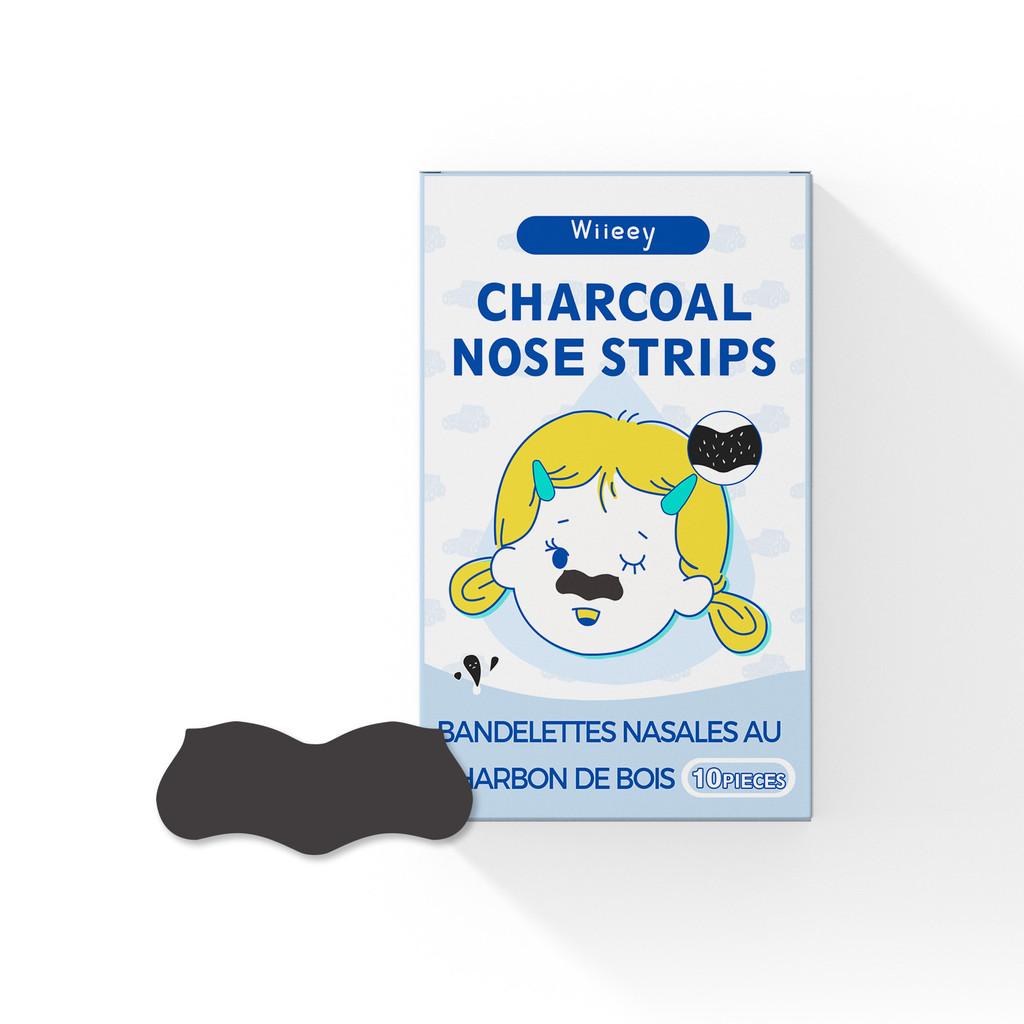 Wiieey Очищающие полоски для пор носа для мягкого увлажнения и ухода 10 штук