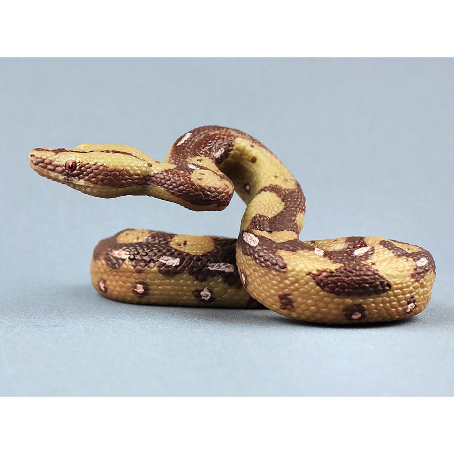 Realistic Boa Snake Scary Toy Prank Party Joke Halloween Decor Prop Soft Touch