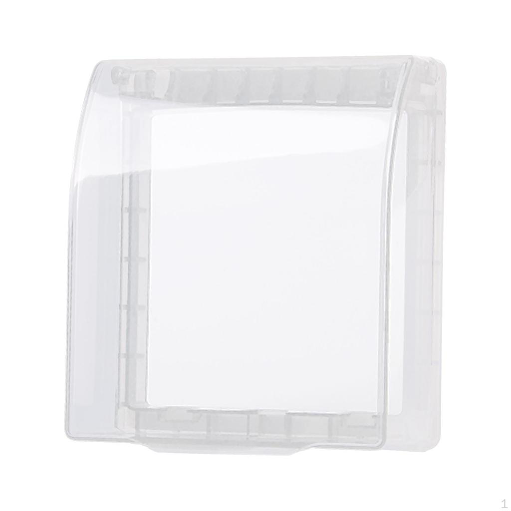 Водонепроницаемая крышка для электрической вилки, легко устанавливается, атмосферостойкая коробка для выключателя и розетки, накладки на розетки