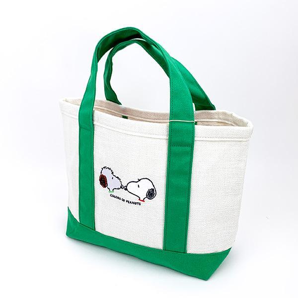 Snoopy Tote Bag Green Bag Tote