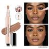 Press-type Concealer Pen Conceal Brighten Natural Highlight Coverage Concealer Hybrid Skin-Loving Skincare Full Coverage of Facial Concealer