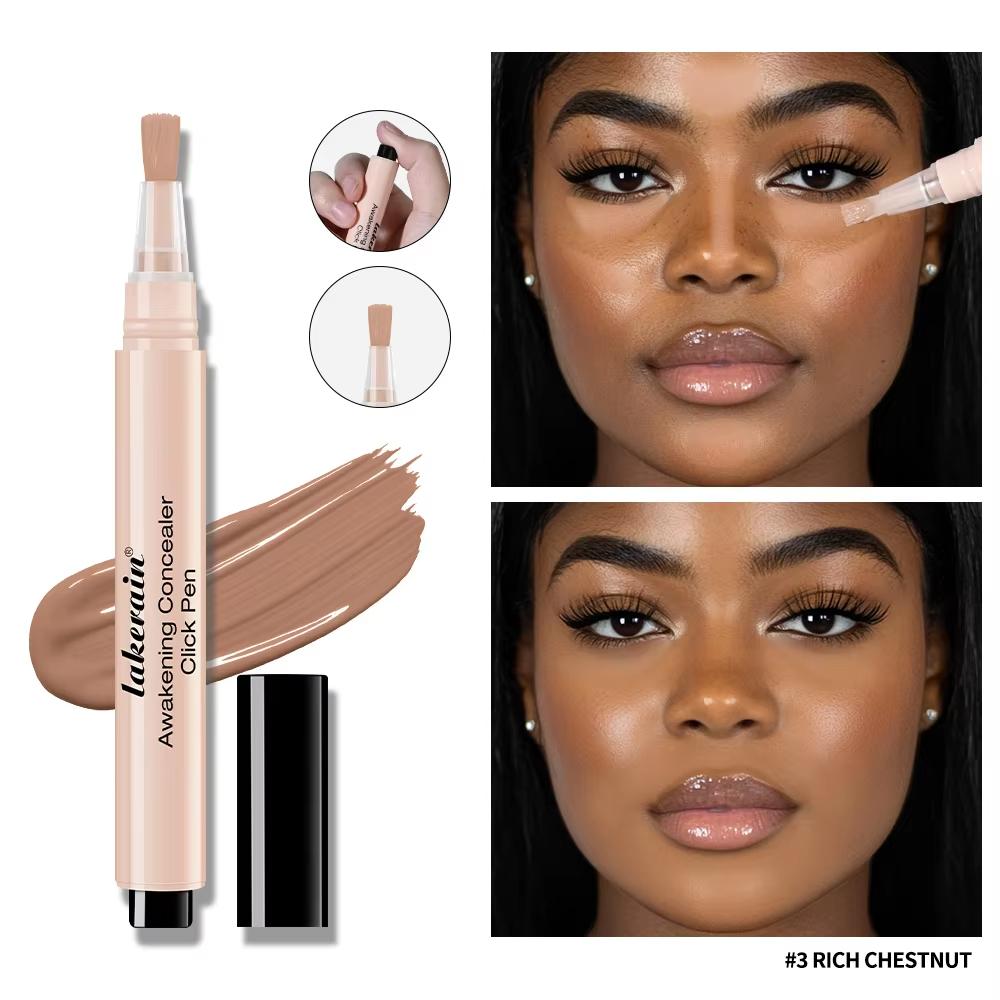 Консилер-карандаш с прессованной текстурой Conceal Brighten Natural Highlight Coverage Concealer Hybrid Skin-Loving Skincare Full Cover of Facial Concealer