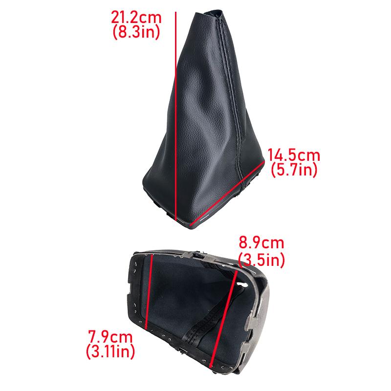 Gear Shift Knob Gaiter Boot Lever Handle Head Dustproof Cover for Volkswagen VW Golf MK4 4 IV GTI R32 Jetta  Bora 1998-2005