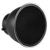 Baorong Mount 7inch Reflector Diffuser Lamp Shade With/without 20° 40° 60° Honeycomb Grid for Studio Strobe Lighting
