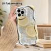 Phone Case: 2D flat design suitable for iPhone 18 17 16 15 14 13Pro film protective case, couple style, lemon daisy, Christmas and Halloween gifts